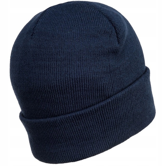 Czapka Zimowa Ocieplana z Latarką Lampką LED Ładowanie USB 4Tryby Świecenia