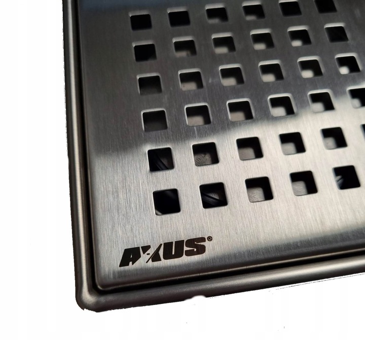 WPUST PODŁOGOWY NIERDZEWNY 10X10 ODEJŚCIE PIONOWE FI50 ANTYZAPACH INOX