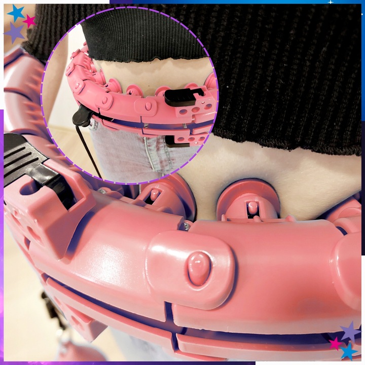 HULA HOP Z OBCIĄŻENIEM HULAHOP Odchudzające Obciążnikiem Smart z