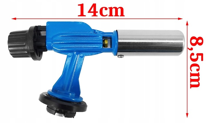 ZESTAW PALNIK MOSIĘŻNY+ŻELIWNY+4x GAZ TIROSS +10szt