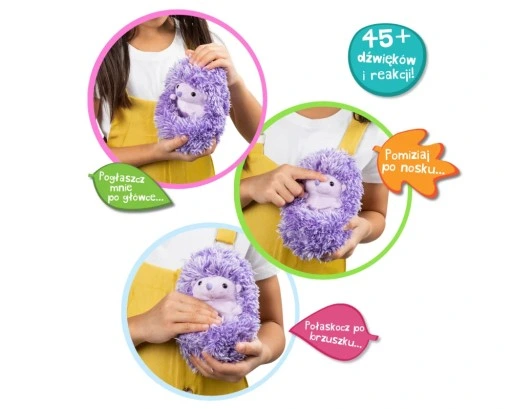 EPEE Kulisie Plusz interaktywny Fioletowy Jeżyk