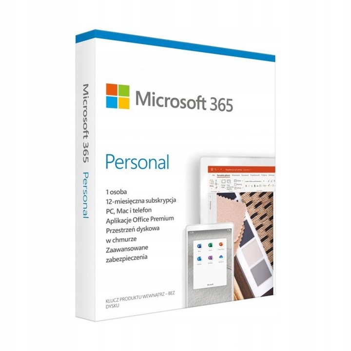 Microsoft 365 Personal PL 1Y 1U Win/Mac QQ2-01434