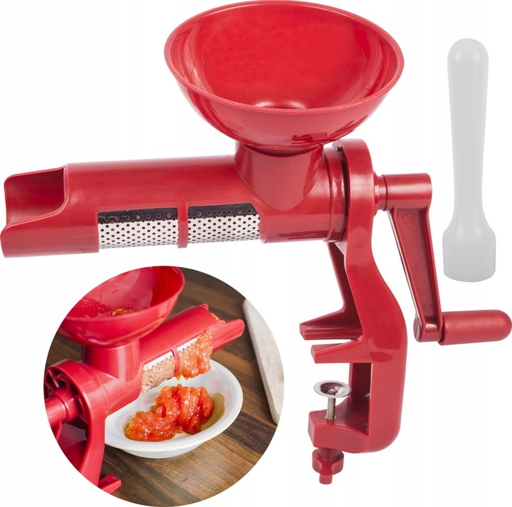 Maszynka do przecierania POMIDORÓW tarka przecierak owoców warzyw przecier
