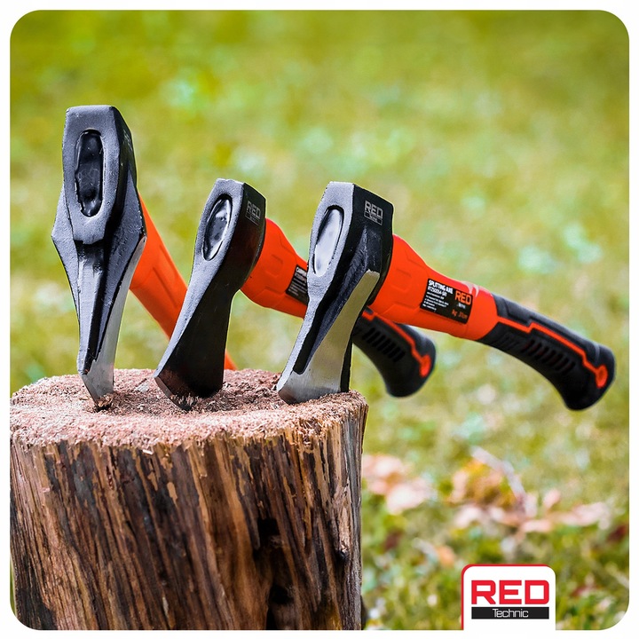 SIEKIERA ROZŁUPUJĄCA ZESTAW SIEKIER TOPOREK CIESIELSKA DO ŁUPANIA 3