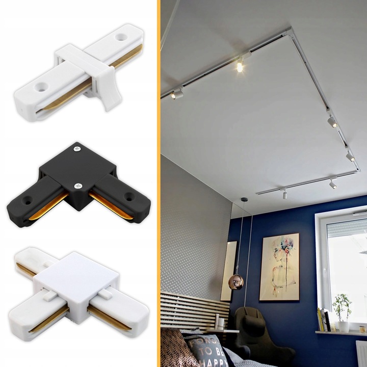 LAMPA LED REFLEKTOR GU10 do SZYNOPRZEWÓD 1 fazowy