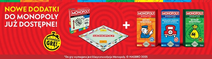 Gra Monopoly Classic Refresh Polska Wersja Hasbro G0009