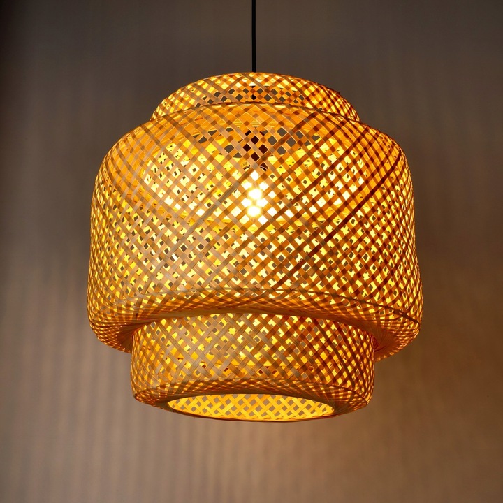 Lampa bambusowa BONN boho wisząca