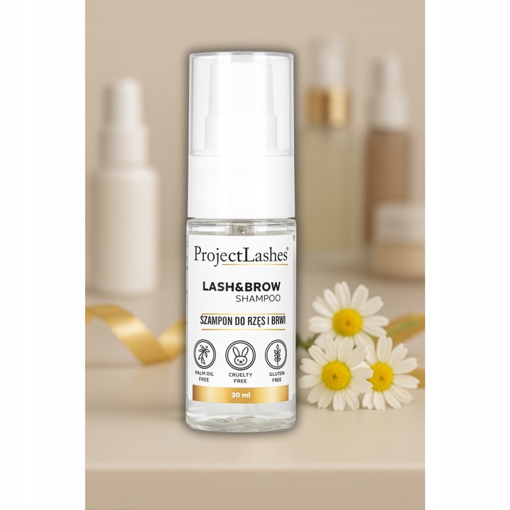 SZAMPON DO RZĘS I BRWI ProjectLashes 30 ml łagodny