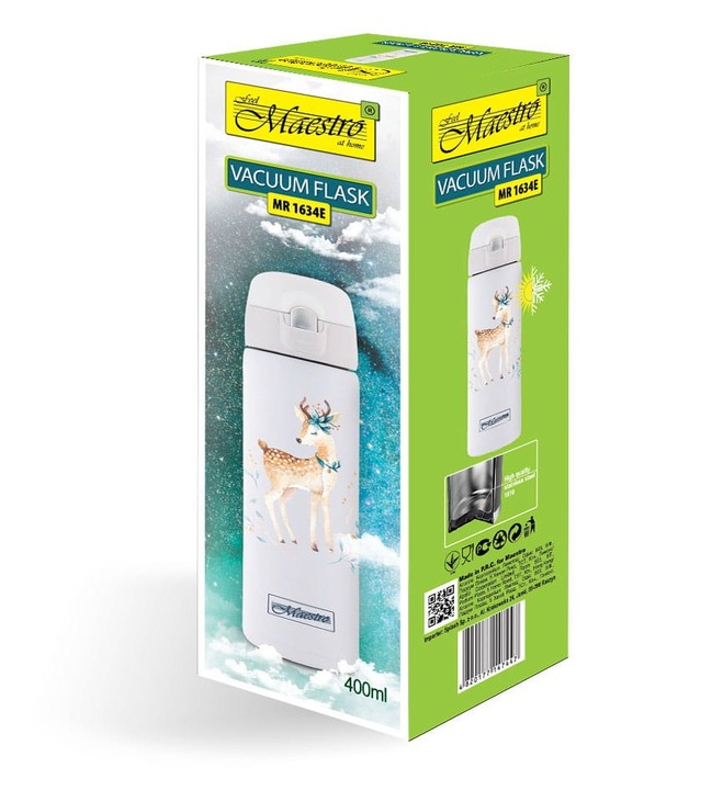 Kubek termiczny Maestro 0,4 l biały