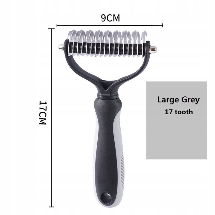 TRYMER ZGRZEBŁO SZCZOTKA DO SIERŚCI PSA KOTA 4SZT