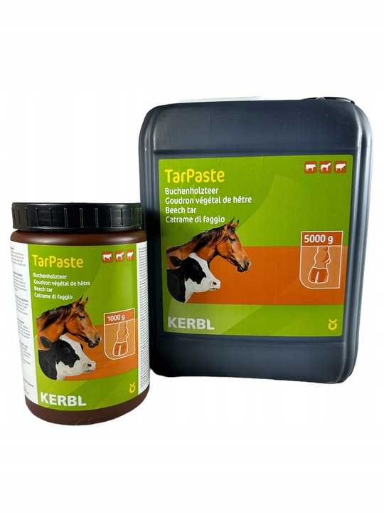 Dziegieć smoła bukowa do kopyt 1kg KERBL dla bydła