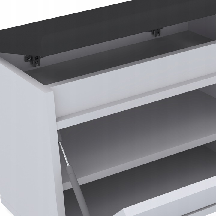 Szafka na buty VB50x30 D1N1 siedzisko schowek 50cm BIAŁY