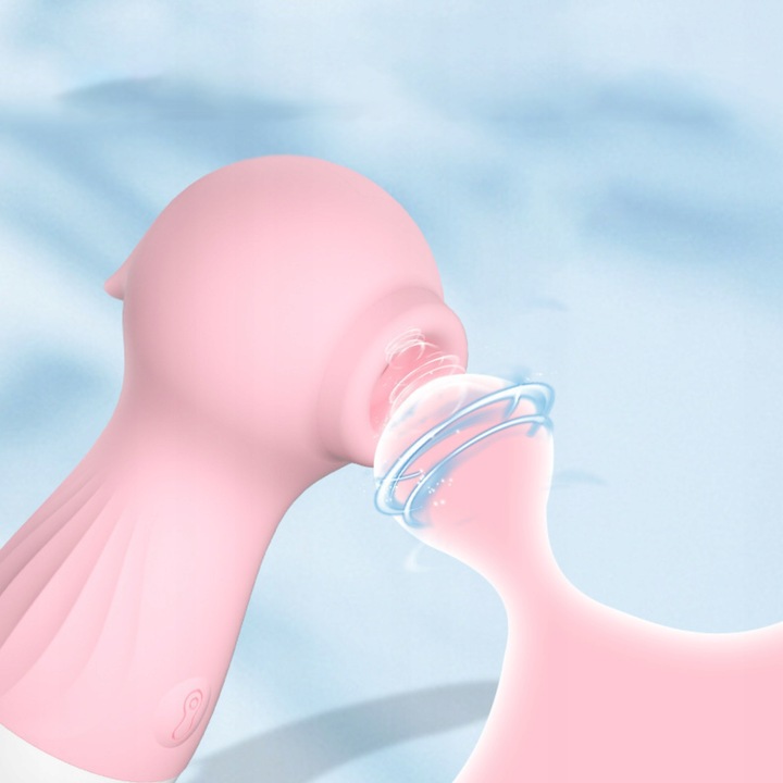 WIBRATOR PINGWINEK SSĄCY MASAŻER PINGWIN DLA PAR ŁECHTACZKA SUTKI PENIS