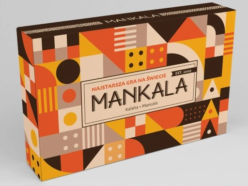 MANKALA - GRA LOGICZNA! EDUKACYJNA! 100% DREWNIANA