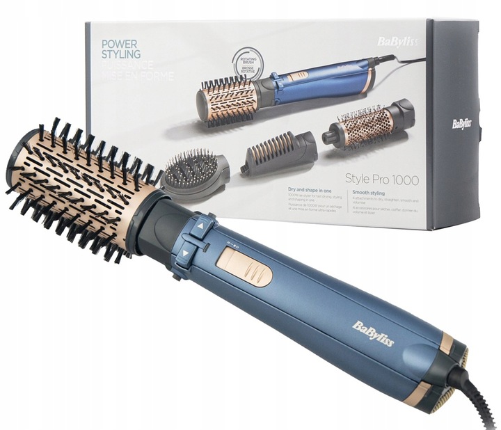 Suszarko-lokówka Obrotowa BABYLISS Style Pro 1000 AS965E 1000W