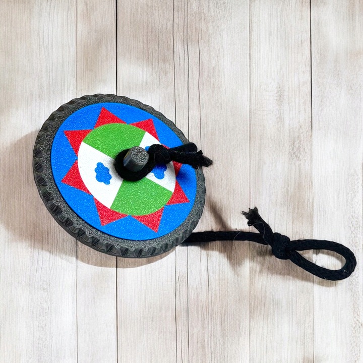 Wirujący BĄCZEK gra Squid Game Paeng gadżet 3D Kajawis SPINNER Paeng-y