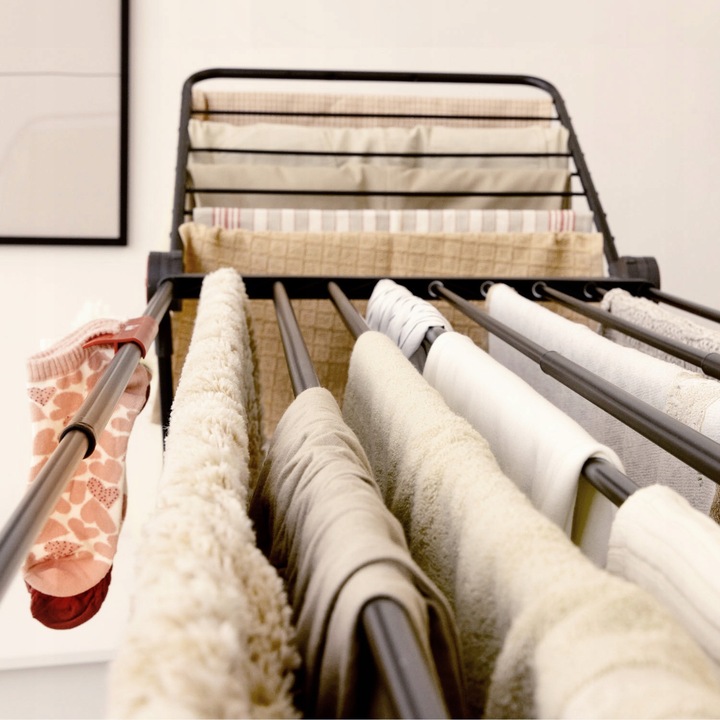 Suszarka na pranie Vileda Infinity Flex Ultimate czarna