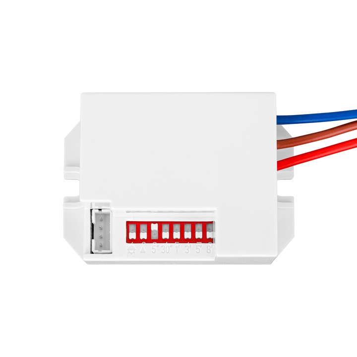 Czujnik RUCHU zmierzchu LED sensor PIR z kablem na podczerwień