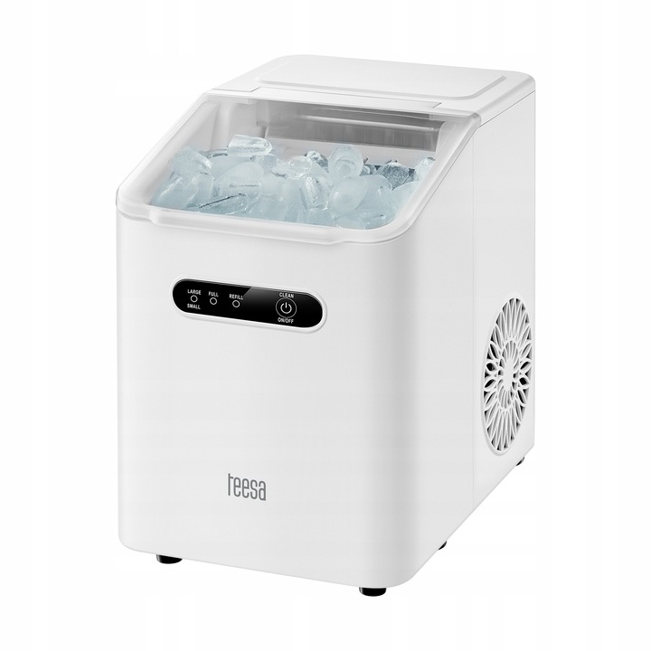 Kostkarka do lodu Teesa EASY ICE 11kg lodu 1L 110W dwa rozmiary kostek