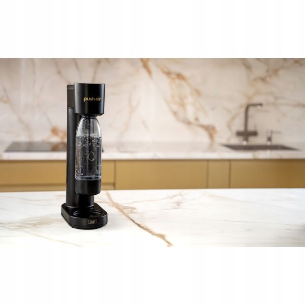 Zestaw PushAir Saturator + Nabój CO2 + Butelka 0,7 + Butelka 0,5 + 2