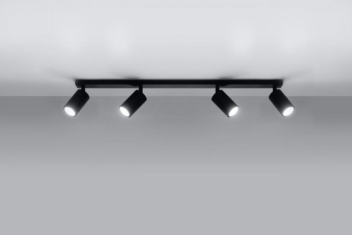 Lampa sufitowa szyna spot oprawa halogenowa 4x GU10