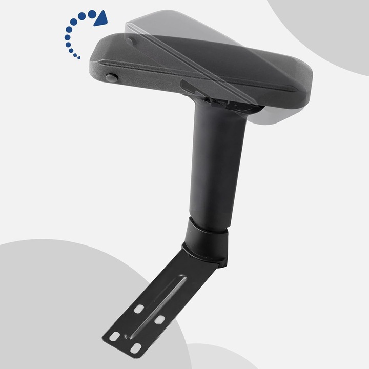 Podłokietniki regulowane do krzesła fotela biurowego 3D- 2 szt. para