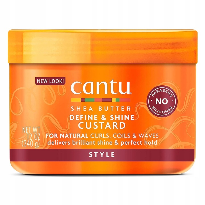 CANTU Shea Butter Define & Shine Custard loki 340g