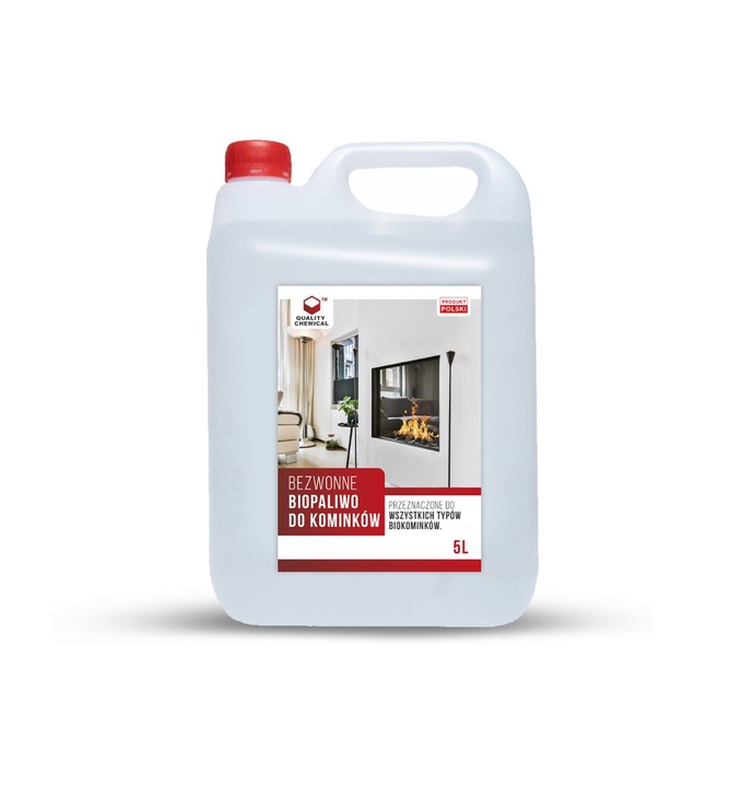 Biopaliwo bioetanol do biokominków 5l paliwo atest