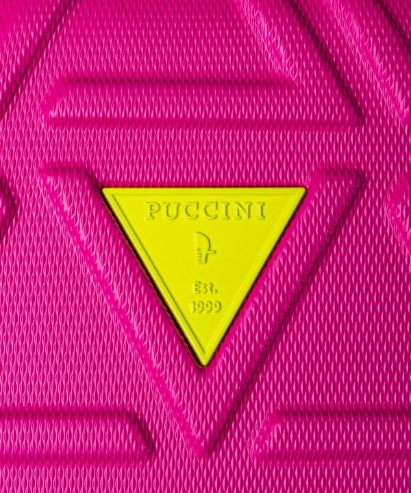 Walizka Kabinowa Podróżna Na Kółkach Mała Twarda PUCCINI Różowa ABS018C 3A