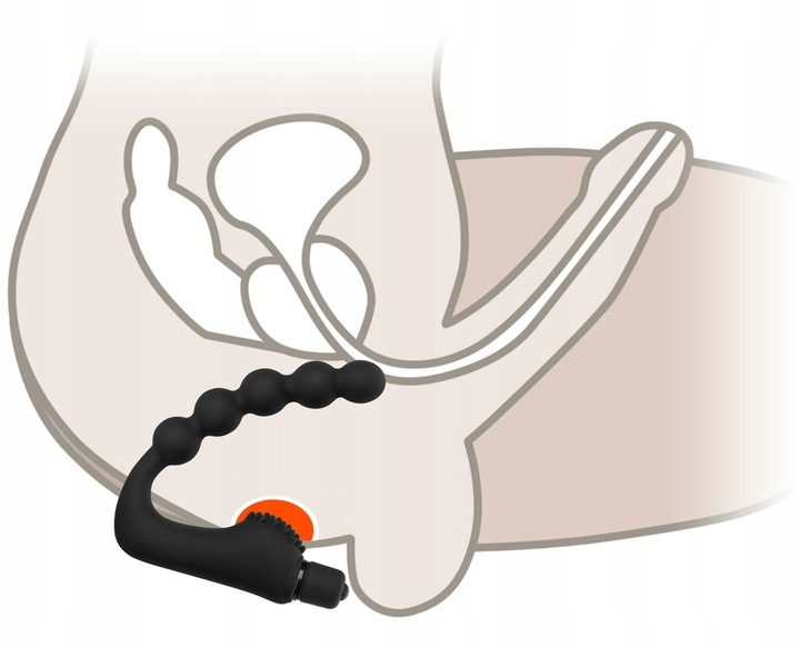 KULKOWY MASAŻER PROSTATY I KROCZA - 10 PROGRAMÓW