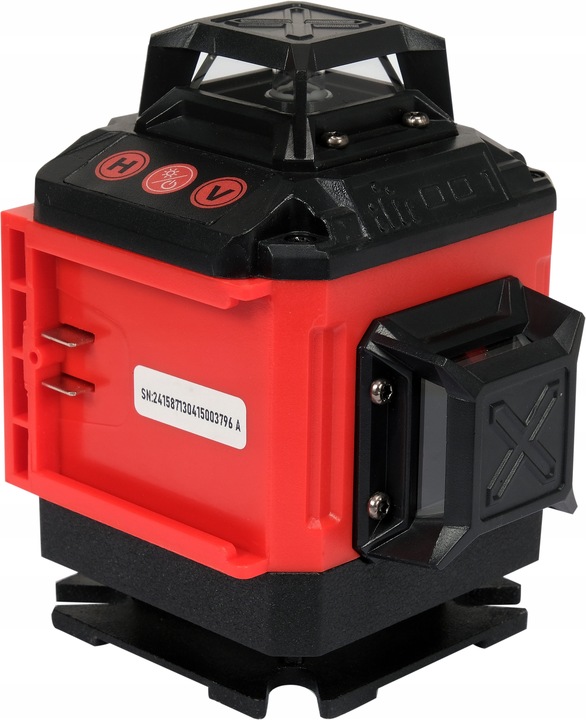 YATO LASER KRZYŻOWY 360 ZIELONY 16 LINIOWY 4D Z AKCESORIAMI YT-30415