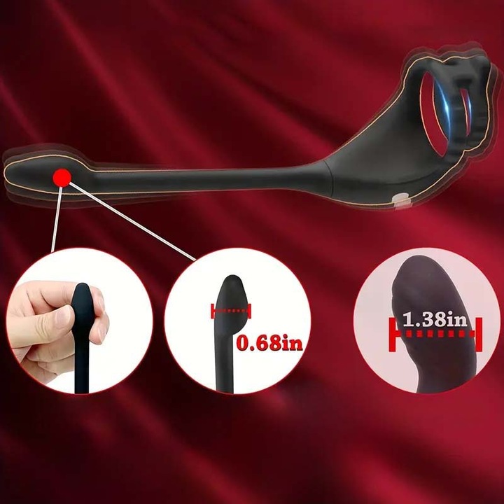 Wibrujące Pierścienie na Penisa Masażer Prostaty