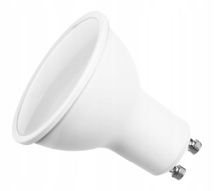 Żarówka LED GU10 10W = 80W Biała Neutralna Wydajna Mocna 120° Nie