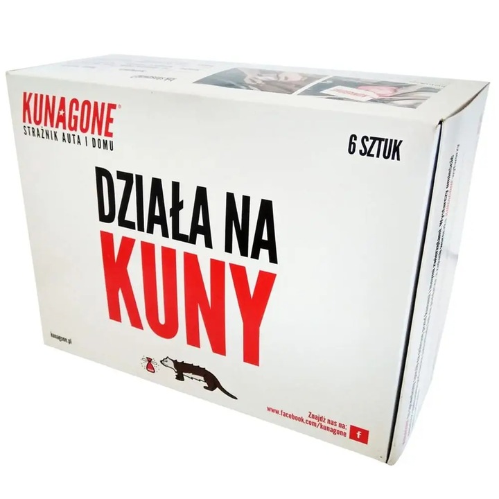 Odstraszacz przeciwko kunom Kunagone 6 sztuk