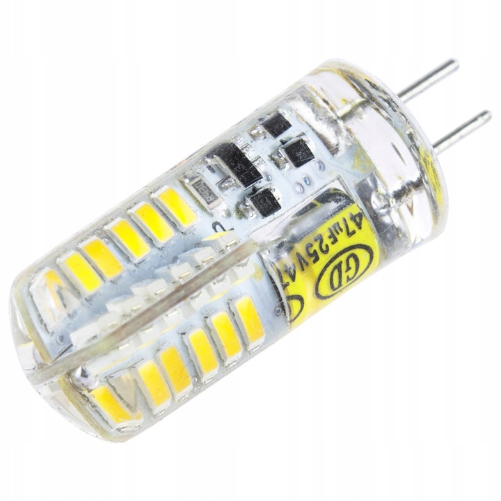 6x Żarówka LED KAPSUŁKA MINI G4 4W = 30W 4000K NEUTRALNA BARWA 12V