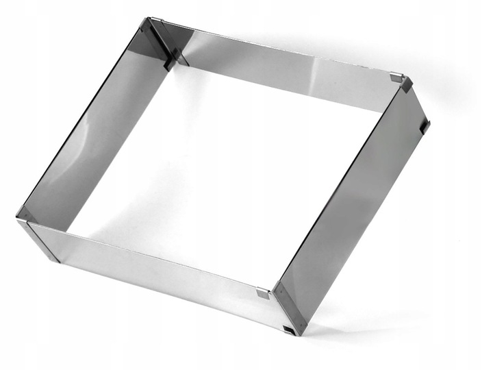 Forma Regulowana Prostokątna Rant Do Tortu 10cm