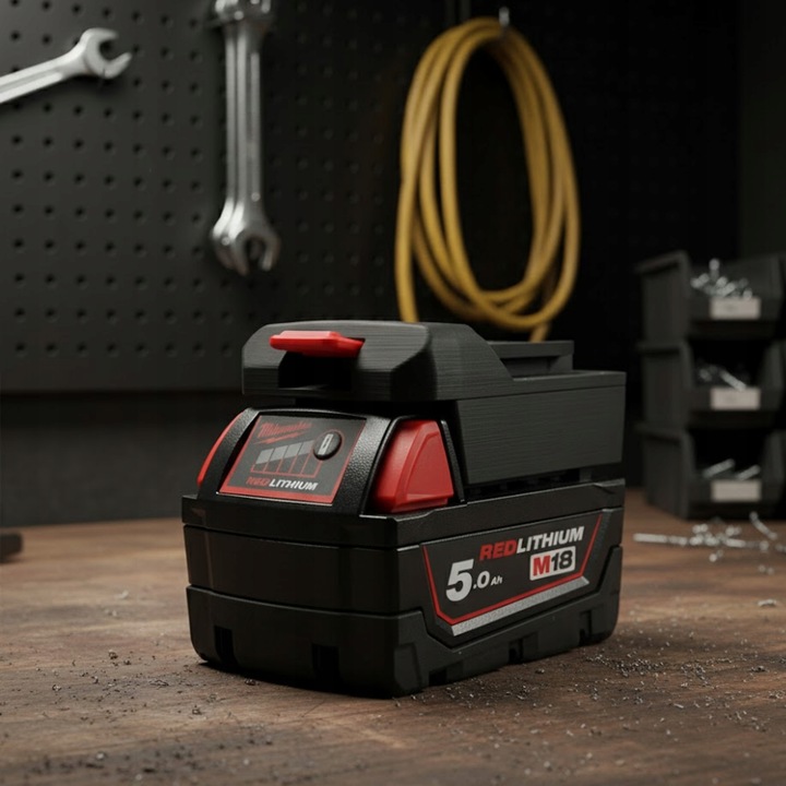 Adapter baterii Milwaukee do narzędzi Parkside i Performance