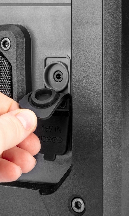 RADIO BUDOWLANE BLUETOOTH USB AKU 4AH + ŁADOWARKA