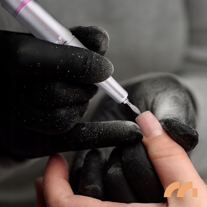 FREZARKA DO PAZNOKCI BEZPRZEWODOWA ZE STACJĄ MANICURE PEDICURE ZESTAW