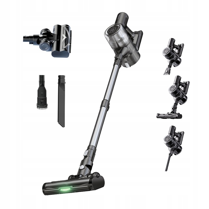 PROSCENIC P13/P12 Odkurzacz pionowy bezprzewodowy 6w1 400W 1,2L LED NOWOŚĆ