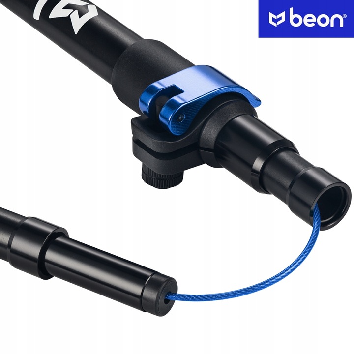 KIJE TREKKINGOWE SKŁADANE REGULOWANE KIJKI W GÓRY TURYSTYCZNE ALUMINIOWE