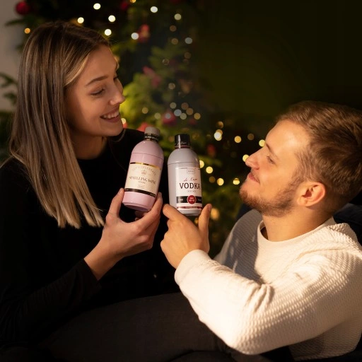 SKARPETY MĘSKIE SOXO ŚMIESZNY PREZENT URODZINOWY WESOŁE SKARPETKI W BUTELCE