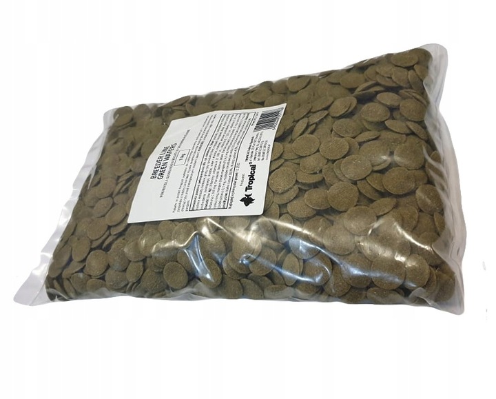 TROPICAL BREEDER GREEN ALGAE WAFERS 1kg GLONOJADÓW