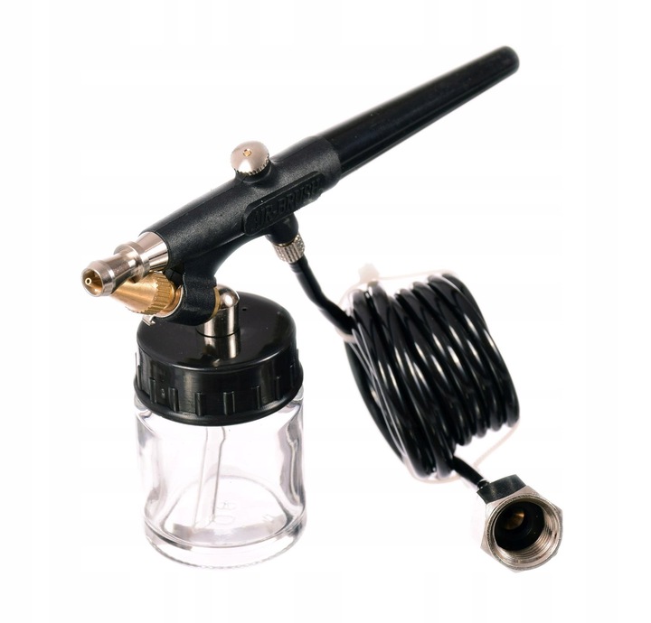 Aerograf modelarski do dużego kompresora 1/4"