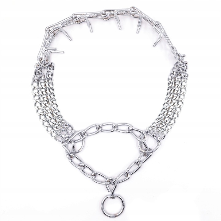 Kolczatka dla Dużego Psa Obroża Zaciskowa Regulowana Treningowa 3/65CM r XL