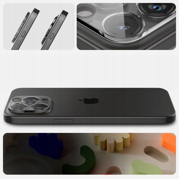 2x Osłona Aparatu Spigen iPhone 14 Pro / Pro Max / 15 Pro / Pro Max