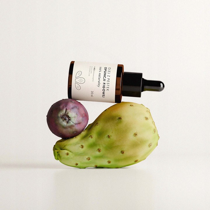 ~Hej dziewczyno, Olej z Opuncji Figowej, 100% BIO Organiczny, Premium, 30ml