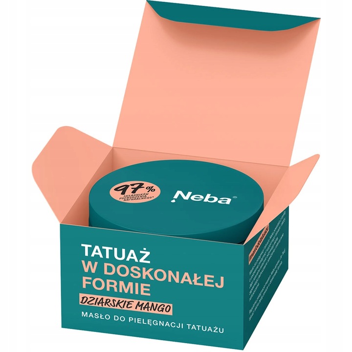 NEBA Masło Krem do Pielęgnacji Regeneracji Tatuażu Dziarskie Mango 100ml