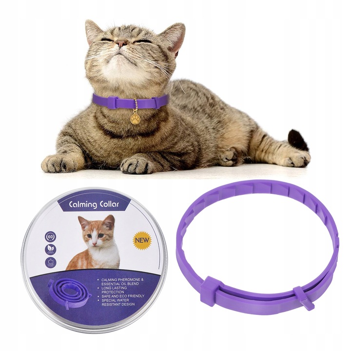 Obroża na pchły i kleszcze dla kota w wieku 8 miesięcy 32 CM