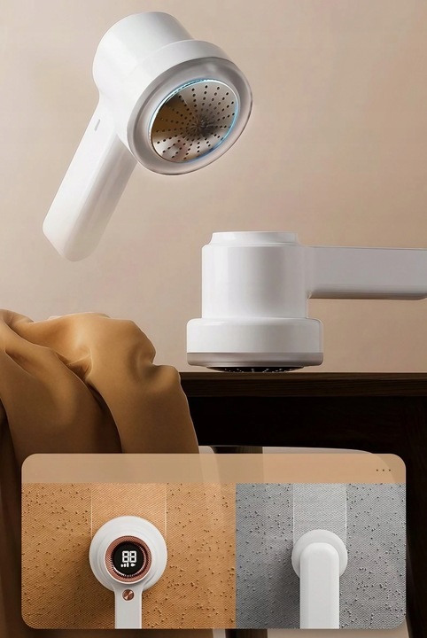 GOLARKA DO UBRAŃ AKUMULATOROWA MASZYNKA 3 TRYBY USB-C 2000mAh 4x 6